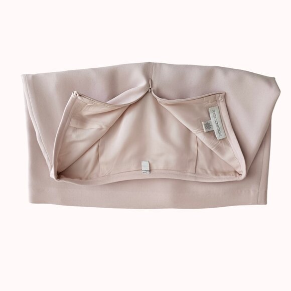 Petite Sophisticate Vintage Pencil Suit Skirt | Pre-Loved | 4P | Powder Pink - Picture 8 of 16